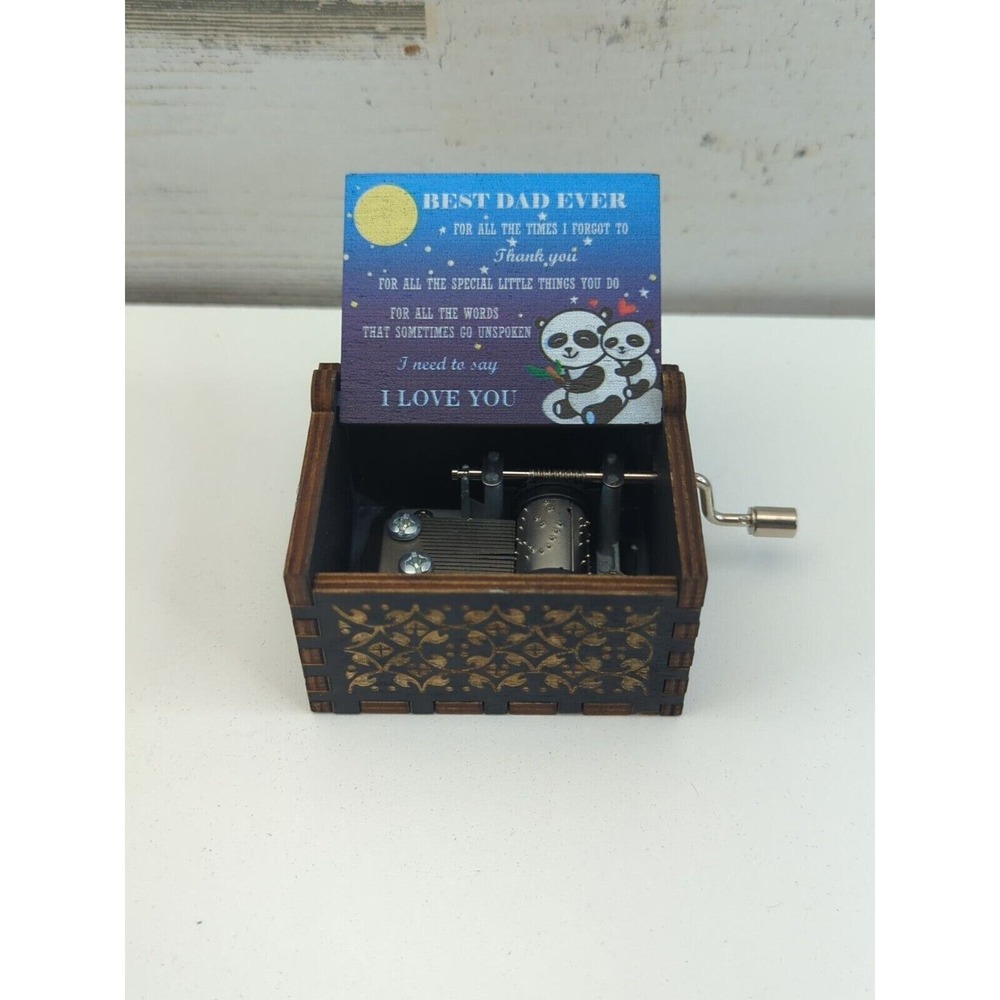 You‎ Are My Sunshine Music Boxes, Small Wooden Music Box Father's Day Gift